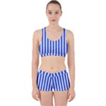 Blue Stripes, Sticker, Stickers Work It Out Gym Set