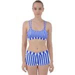 Blue Stripes, Sticker, Stickers Perfect Fit Gym Set