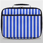 Blue Stripes, Sticker, Stickers Full Print Lunch Bag