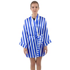 Long Sleeve Satin Kimono 