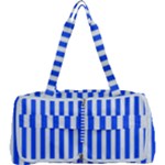 Blue Stripes, Sticker, Stickers Multi Function Bag