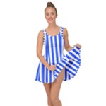 Blue Stripes, Sticker, Stickers Inside Out Casual Dress