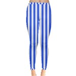 Blue Stripes, Sticker, Stickers Inside Out Leggings