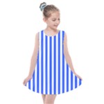 Blue Stripes, Sticker, Stickers Kids  Summer Dress