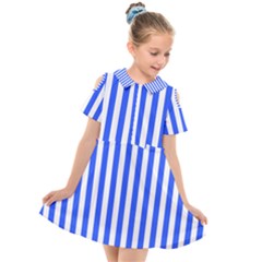 Kids  Short Sleeve Shirt Dress 