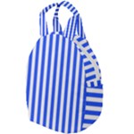 Blue Stripes, Sticker, Stickers Travel Backpack