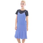 Blue Stripes, Sticker, Stickers Camis Fishtail Dress