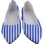 Blue Stripes, Sticker, Stickers Women s Block Heels 