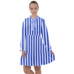 Blue Stripes, Sticker, Stickers All Frills Dress