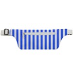 Blue Stripes, Sticker, Stickers Active Waist Bag