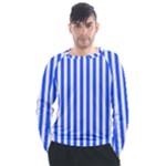 Blue Stripes, Sticker, Stickers Men s Long Sleeve Raglan T-Shirt