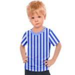 Blue Stripes, Sticker, Stickers Kids  Sports T-Shirt