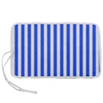 Blue Stripes, Sticker, Stickers Pen Storage Case (L)