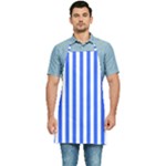 Blue Stripes, Sticker, Stickers Kitchen Apron