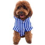 Blue Stripes, Sticker, Stickers Dog Coat