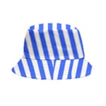 Blue Stripes, Sticker, Stickers Bucket Hat