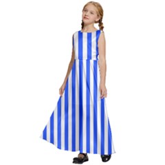 Kids  Satin Sleeveless Maxi Dress 