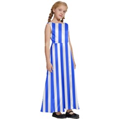 Kids  Satin Sleeveless Maxi Dress 