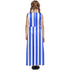 Kids  Satin Sleeveless Maxi Dress 