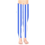 Blue Stripes, Sticker, Stickers Kids  Classic Winter Leggings