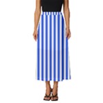 Blue Stripes, Sticker, Stickers Classic Midi Chiffon Skirt