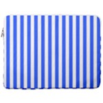 Blue Stripes, Sticker, Stickers 17  Vertical Laptop Sleeve Case With Pocket