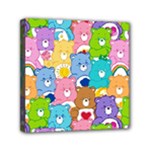 Care Bears, Adorable, Art Mini Canvas 6  x 6  (Stretched)