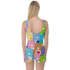 One Piece Boyleg Swimsuit 