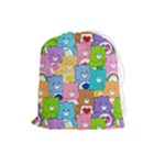 Care Bears, Adorable, Art Drawstring Pouch (Large)