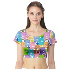 Short Sleeve Crop Top 