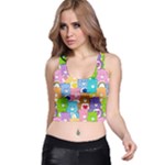 Care Bears, Adorable, Art Racer Back Crop Top