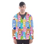 Care Bears, Adorable, Art Men s Hooded Windbreaker