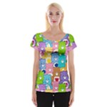 Care Bears, Adorable, Art Cap Sleeve Top