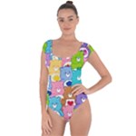 Care Bears, Adorable, Art Short Sleeve Leotard 