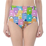 Care Bears, Adorable, Art Classic High-Waist Bikini Bottoms