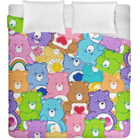 Care Bears, Adorable, Art Duvet Cover Double Side (King Size) from ArtsNow.com