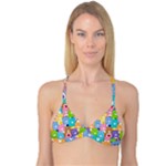 Care Bears, Adorable, Art Reversible Tri Bikini Top