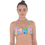 Care Bears, Adorable, Art Tie Back Bikini Top