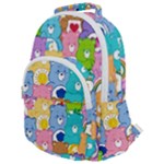 Care Bears, Adorable, Art Rounded Multi Pocket Backpack