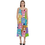 Care Bears, Adorable, Art Casual Spaghetti Strap Midi Dress