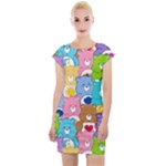 Care Bears, Adorable, Art Cap Sleeve Bodycon Dress