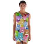 Care Bears, Adorable, Art Wrap Front Bodycon Dress