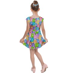 Kids  Cap Sleeve Dress 