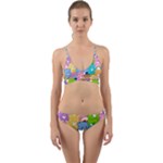 Care Bears, Adorable, Art Wrap Around Bikini Set