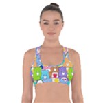 Care Bears, Adorable, Art Cross Back Sports Bra