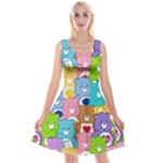 Care Bears, Adorable, Art Reversible Velvet Sleeveless Dress