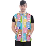 Care Bears, Adorable, Art Men s Puffer Vest