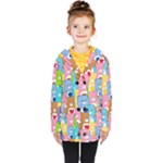 Care Bears, Adorable, Art Kids  Double Breasted Button Coat