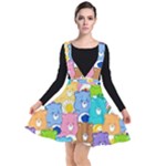 Care Bears, Adorable, Art Plunge Pinafore Dress