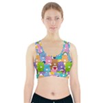 Care Bears, Adorable, Art Sports Bra With Pocket